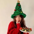 thumbnail image 2 of Sombrero de Navidad, diadema decorativa de Navidad, suministros de Año Nuevo 2025, banda para el pelo de árbol de Navidad, accesorios para el cabello fiesta, regalo de fiesta para amigos, 2 of 5