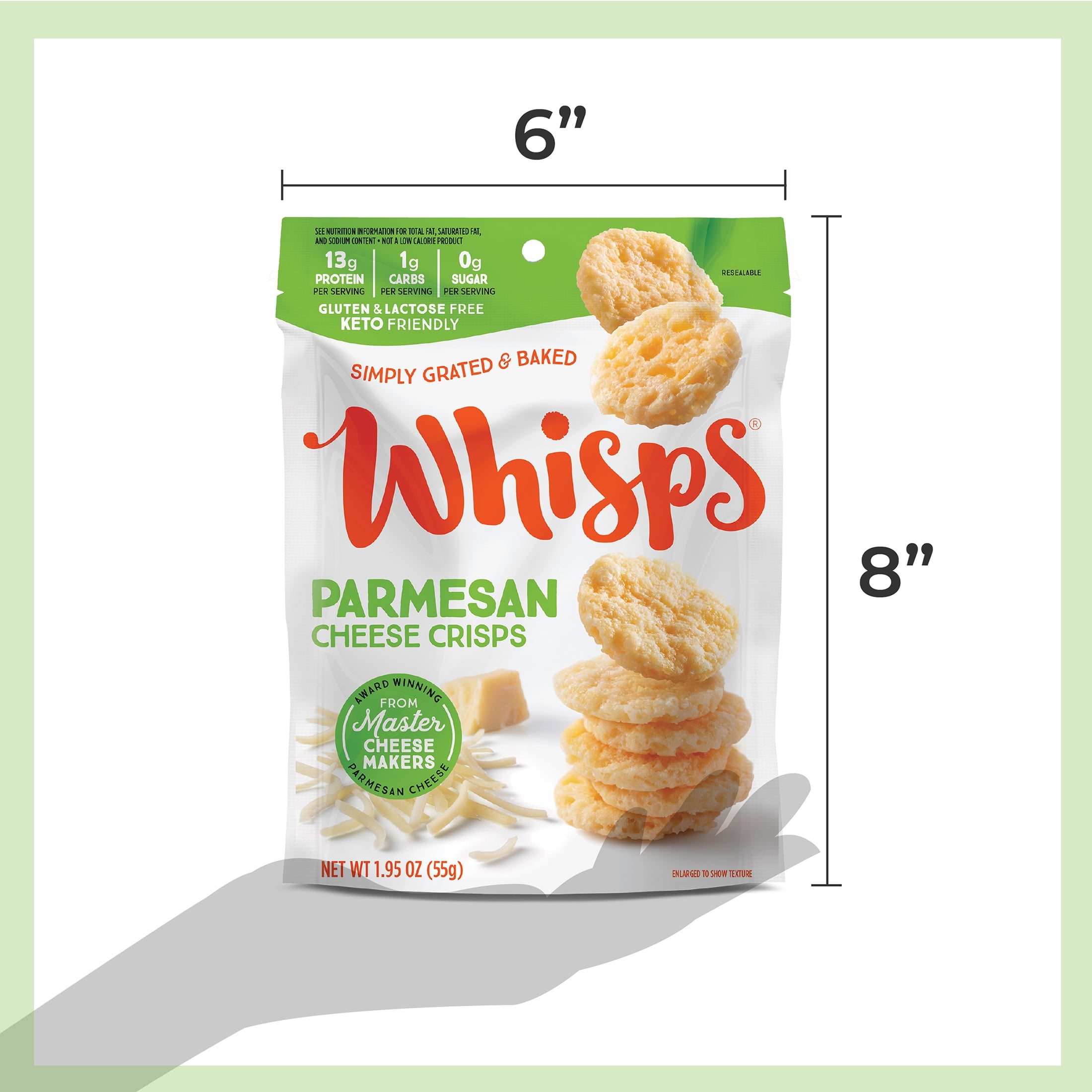 parmesan crisps whisps