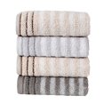 thumbnail image 4 of Nvzi Toallas faciales de secado rápido, 6 toallas color caqui - 34*72 cm, toallas de algodón premium, toallas faciales para el baño, paños suaves y absorbentes para uso diario., 4 of 5