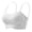 White, variant on Womens Bras Wirefree Padded Push up Bras Adjustable Strap Comfort Bralettes Plus Size Tube Top Bra