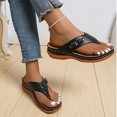 thumbnail image 6 of Samickarr Summer Slippers For Women Indoor And Outdoor Wide Women's Orthopedic Sandals Wedge Flip-flops Outer Beach Sandals Comfortable Shoes With Ergonomic Soles, 6 of 8