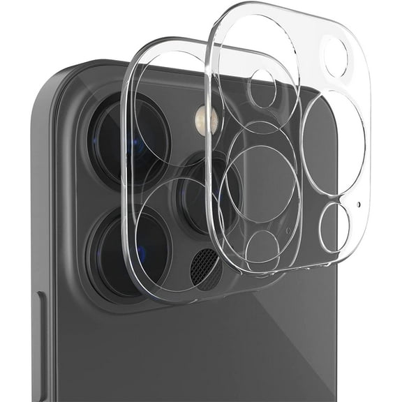 [2 Pack]Camera Lens Protector for iPhone 13 Pro/13 Pro Max,Full Coverage Tempered Glass HD Clear Camera Lens Screen Cover Case,9H Hardness Anti-Scratch Camera Screen Protective Lens Film