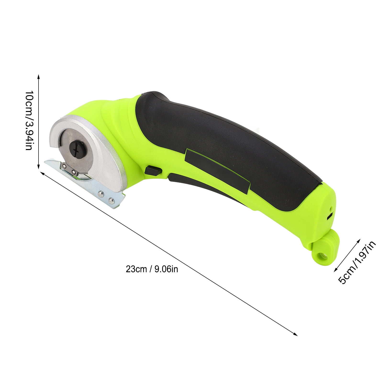 Cordless Scissors, Rechargebale Ergonomic Design Sewing Scissors PA Stainless Steel Lock Multippurpose  For Carpet