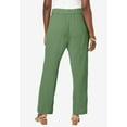 thumbnail image 2 of Jessica London Women's Plus Size Wide Leg Gauze Pant, 2 of 3