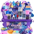 thumbnail image 1 of Slime Kit LPFEZRS Mini Galaxy con pegatinas que brillan en la oscuridad, 1 of 7