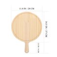 thumbnail image 3 of UPGRATOR Round Pizza Board Wood Oven and Baking Stove Compatible for Home Use 1Set, 3 of 5