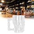thumbnail image 3 of 500ml Beer Mug, Solid Heavy Large Beer Glasses With Handle Traditional Beer Mug Glasses Set, Heavy Base Fun Entertainment Glassware Beverage Drinking Cup, 3 of 8