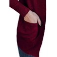 thumbnail image 4 of McVanedy Women's Open Front Cardigan Sweater Long Sleeve Knitted Pocket Classic Cardigan S-XXL, 4 of 8