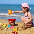 thumbnail image 3 of Baohd 5-piece Sand Toy Set Delicate Texture Eco-friendly Exercise Hands-on Ability Safe And Smooth Shovel, 3 of 6