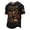 A00_Black, variant on Men’s Athletic V-Neck Fan T-Shirt with Spain National Flag Print, Breathable Trim Detail Tee for Match Days, Gym Training & Casual Daily Style