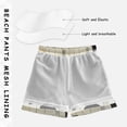 thumbnail image 3 of FORMRS Boys Swim Trunks Quick Dry Mesh Liner Boardshorts Sizes XS-XL, Stripes Pattern, 3 of 7