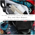 thumbnail image 4 of Pray Duffle Bag with Interior Zipper Pocket, Large Capacity, 17.7-inch Size, 4 of 6