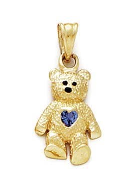 black and gold teddy bear