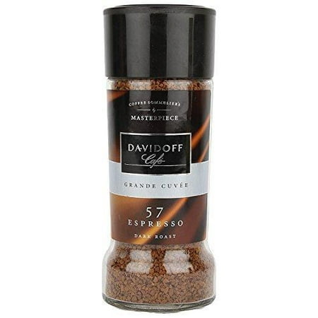 Davidoff Cafe Espresso 57 Instant Coffee, 3.5-Ounce Jars (Pack of