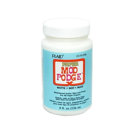 Plaid Mod Podge Paper Matte Acid Free 8oz