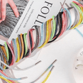 thumbnail image 4 of Agujetas Zapatos Redondas Brillosas Con Piedras 1.20 M 2pc Arco iris, 4 of 4