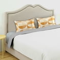 thumbnail image 3 of Yayeee Pillowcase Standard Size Set of 2 Satin Wrinkle Resistant Pillow Case, Geometric Circles, 3 of 8