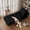 Black - Corduroy, variant on ODELIO Boneless Folding Sofa Bed Chair, Single Corduroy Convertible Sleeper Sofa with Pillow, 2-in-1 Foldable Floor Sofa with Back Support for Living Room & Bedroom, Gray