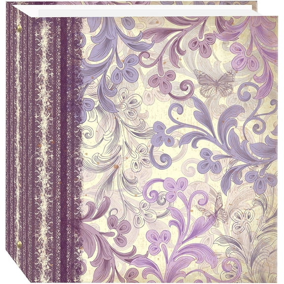 WINE RENAISSANCE 3-ring album w EZ-stick magnetic pages