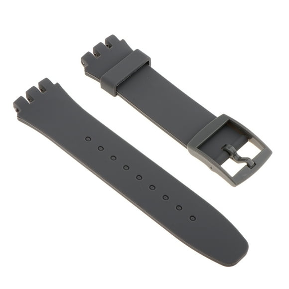Correa de Reloj de Silicona Sunnimix Suave 20 mm Gris