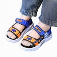 thumbnail image 3 of TOWED22 Kid Sandals Boy Summer Sports Hiking Sandals Adjustable Straps Toddler Little Big Kid(Black,8), 3 of 8