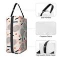 thumbnail image 5 of Uemuo Cute Tennis Racket Pattern Portable Toiletry Bags with Handle, Waterproof travel Make up Bags for Women, Large Capacity Travel Cosmetic Bags, 5 of 9