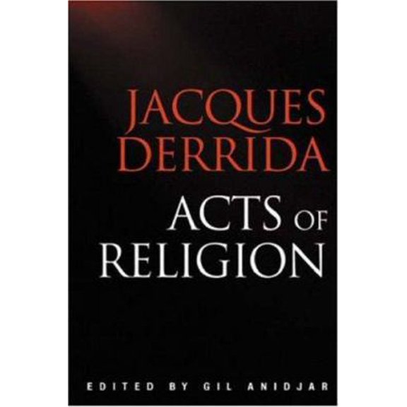 Pre-Owned Acts of Religion (Paperback) 0415924014 9780415924016