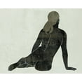 thumbnail image 2 of Wang, Melissa 14x12 White Modern Wood Framed Museum Art Print Titled - Folded Figure I, 2 of 4