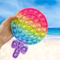 thumbnail image 2 of Juguete Para El Estrés Con Burbujas Sensoriales, Juguete Para Apretar Burbujas De Silicona Para Necesidades Especiales De Autismo Para Niños Y Adultos Speravity FN007054-01, 2 of 6