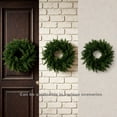 thumbnail image 7 of Elegant Boxwood Wreath for Year-Round Front Door and Home Wall Realistic Greenery Wreath for Indoor and Outdoor Display, 7 of 7