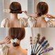 thumbnail image 1 of Ganfancp Super Organza Flor Cabeza Cabello Dispensador Dulce Temperamento Lazy Hair Styling Artefacto Mujer Ofertas Flash Liquidación 1X Placa para El Pelo Flower Pillow, 1 of 2