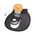 thumbnail image 2 of Sombrero con ventilador de enfriamiento Sombrero para el sol Ventilador incorporado Tres configuraciones Recargable Protección solar león negro, 2 of 9