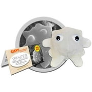 Knick Knack Toy Shack Giant Microbes Plush Toys for kids - White Blood Cell (Leukocyte)