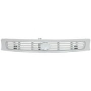 Grille Assembly for 1993-1995 Mazda 626 Painted Gray Shell and Insert