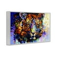 thumbnail image 4 of Stupell Industries Tiger's Wild Wonder Animals & Insects Painting White Framed Art Print Wall Art, 30 x 20, 4 of 10