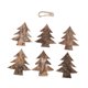 thumbnail image 2 of 6 adornos de madera para decoración navideña, decoración del hogar, regalos, suministros para fiestas en interiores. Árbol de Navidad, 2 of 9