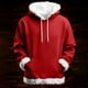 thumbnail image 4 of Sudadera con capucha para hombre, estilo casual, a la moda, con cuello redondo y bolsillos, estampado, jersey de manga larga, sudadera con capucha, blusa para hombre, poliéster, 4 of 9