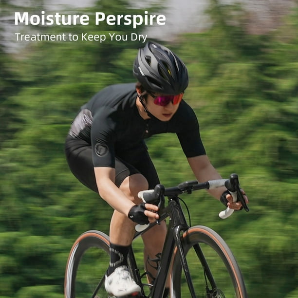Men s Cycle Jersey Road Bike Jersey Breathable Quick Dry Bicycle Clothing Reflective Elastic Fabric Ideal for Spring Summer Riding Bicycle Clothing Men Walmart
