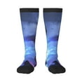 thumbnail image 1 of Fotbe Red And Blue Fire Dragon Calcetas Divertidas Estampadas para Hombre y Mujer, Calcetas de Algodón hasta la Rodilla para Caminar, Correr, Enfermería y Embarazo, 1 of 6