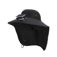 thumbnail image 1 of Sombrero de ventilador con energía solar | Visera solar de ala ancha | USB recargable y carga solar | Alta energía eólica | Malla ligera y transpirable | Ajustable de tres velocidades | Ocio al aire, 1 of 1