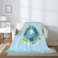 thumbnail image 2 of Throw Blanket for Couch Sofa and Bed - Dreaming Travel Super Soft Cozy Funny Plush Throw Blanket, Lightweight Fuzzy Comfy Warm Flannel Blanket & Throws for All Season, 2 of 5