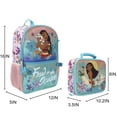thumbnail image 2 of Set escolar de 5 piezas con mochila Bioworld Moana Tropica para niñas, 2 of 7