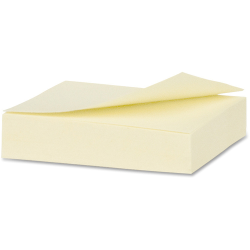 Business Source, BSN21459, Yellow Adhesive Notes, 12 / Pack, Yellow