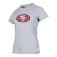 thumbnail image 2 of NFL Playera Aficionado Básica San Francisco 49ers Gris para Mujer, Talla Extra Grande, 2 of 5