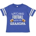thumbnail image 3 of Inktastic Watching Football with My Grandpa Boys or Girls Toddler T-Shirt, 3 of 5
