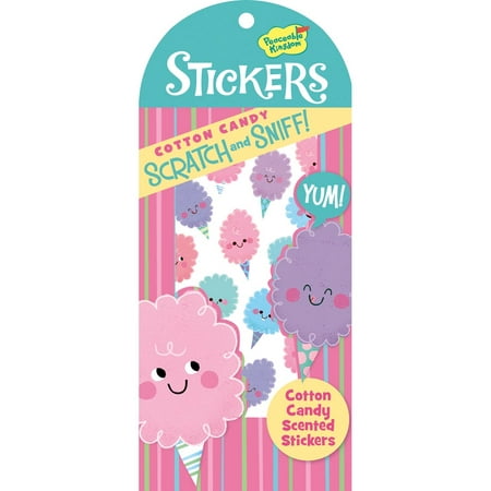 Cotton Candy Scratch and Sniff Stickers by Peacable