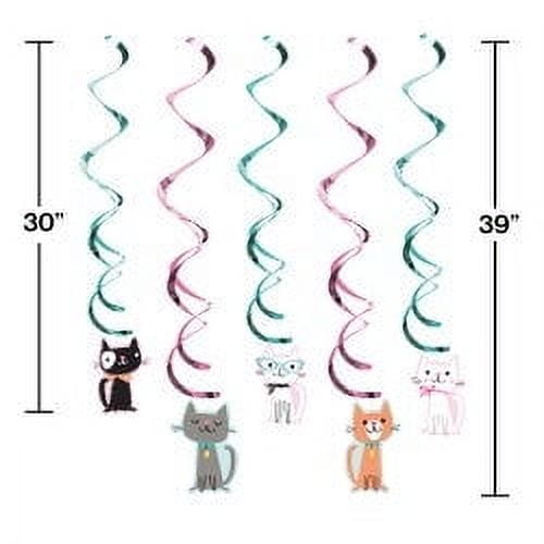 Creative Converting Multi-color Party Streamers, 5 Count