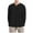 Black, variant on DeHolifer Men's T-Shirts Casual Pullover Solid Color Long Sleeve V-Neck Loose Blouse Tops Black 3XL