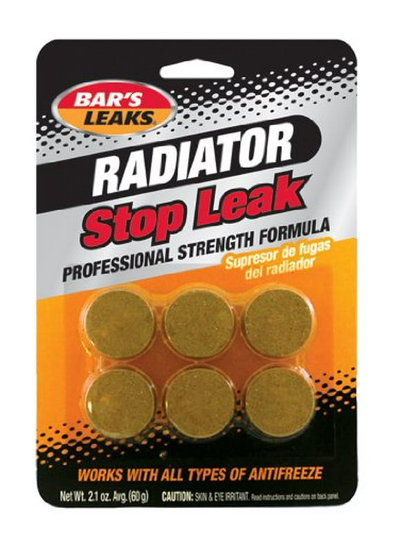 Bars Stop Leak in Radiator Additives