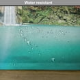 thumbnail image 6 of Ambesonne Waterfall Place Mats Set of 4, Fall Forest Oaks, Standard Size, Red and Blue, 6 of 6